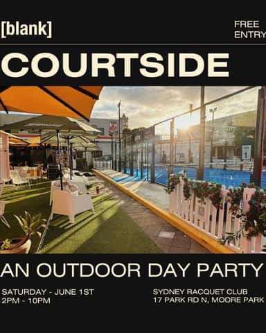 Courtside: An outdoor day party