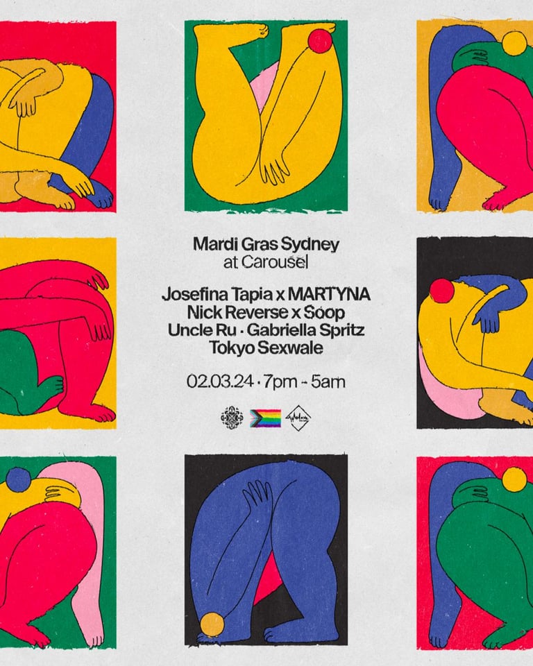 Carousel Presents - Mardi Gras Special - Saturday 2nd March